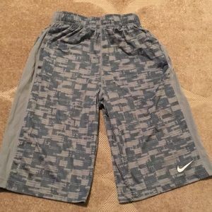 Nike grey basketball shorts